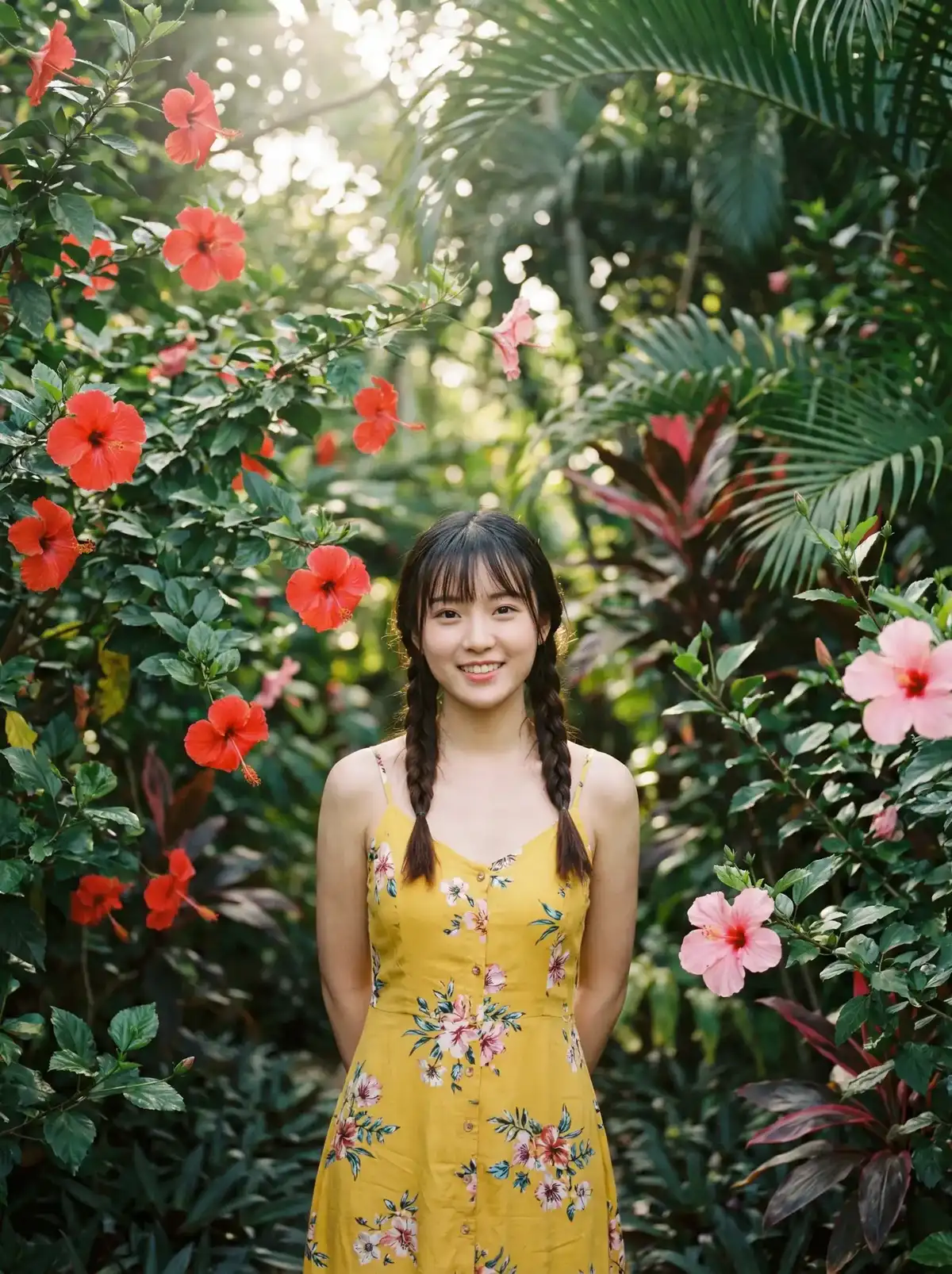 爱情岛-论坛聚集地|在线论坛|会员专区|爱情岛 嘉宾在热带花园中的写真