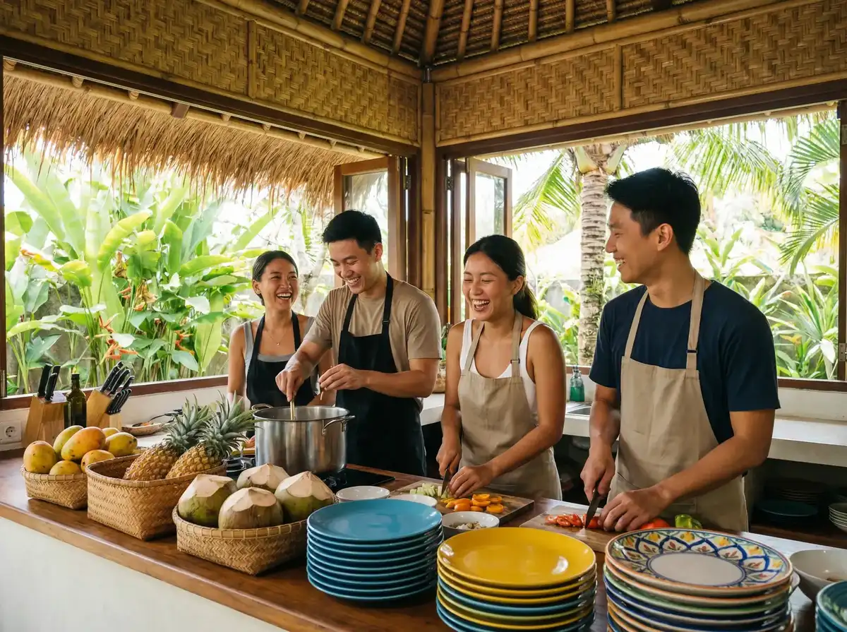 爱情岛-论坛聚集地|在线论坛|会员专区|爱情岛 嘉宾们在岛上厨房一起准备早餐